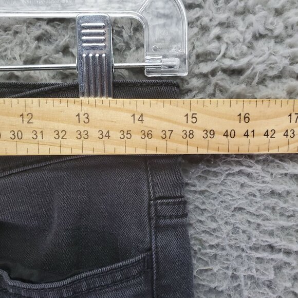 J.Jill Denim Jeans Womens 6 Petite Black 5-Pocket Leggings Stretch Denim - Picture 6 of 11